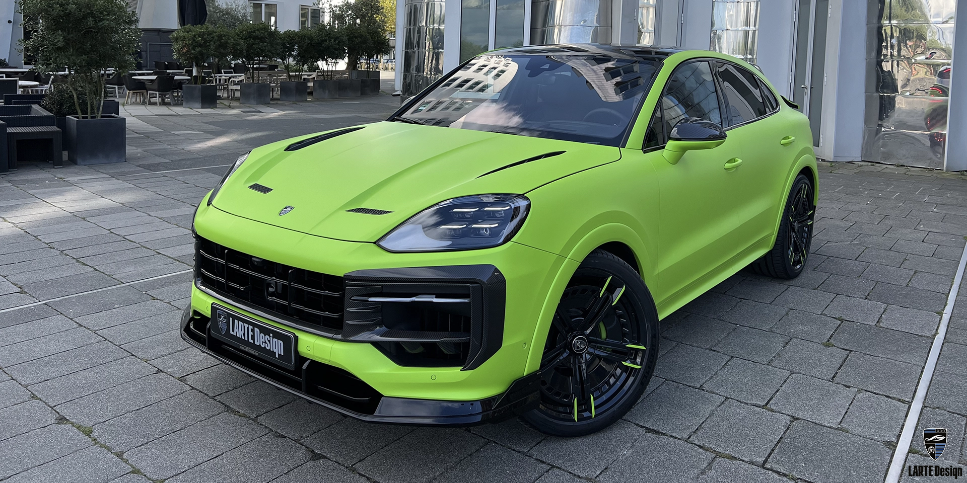 Custom Porsche Cayenne S Coupe with Premium Body Kit for Enhanced Performance