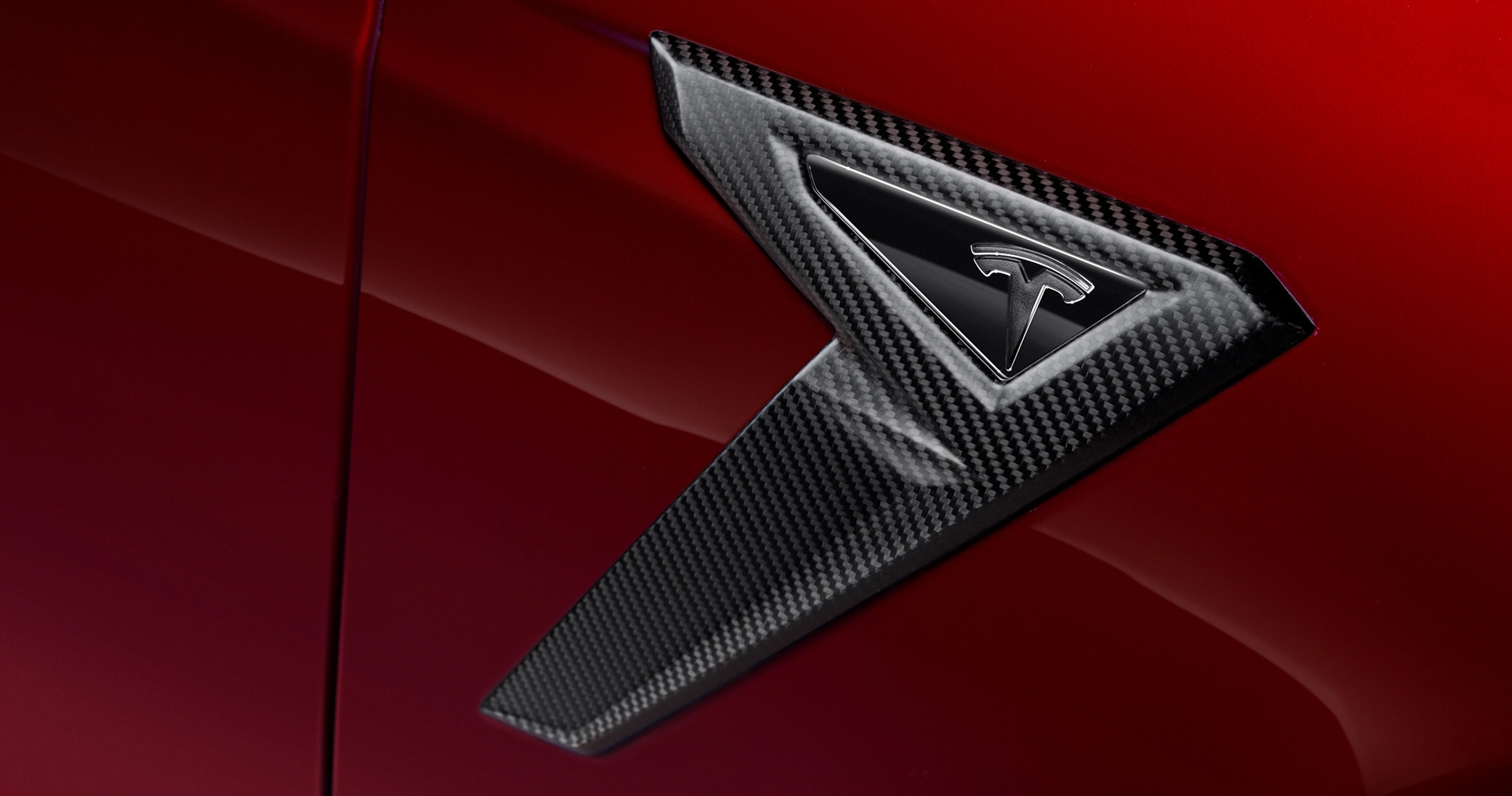 Erhalten Sie einzigartige Frontflügelüberzüge für den Tesla Model S P85D 2013/2014/2015