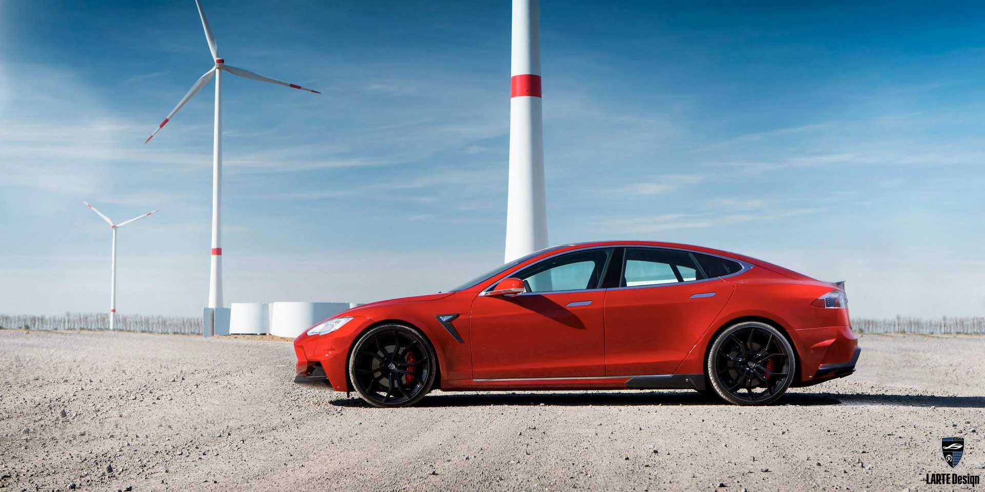 Bestellen Sie Tuning-Kits aus Kohlefaser für den Tesla Model S 85D Electro AT in Red Multi-Coat Paint 2023