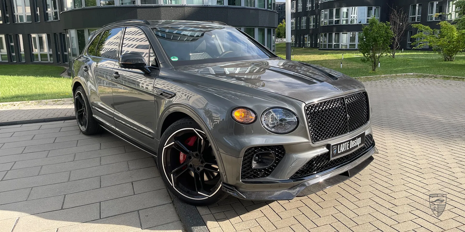 2022 Bentley Bentayga body kit review illustration from customer in Germany