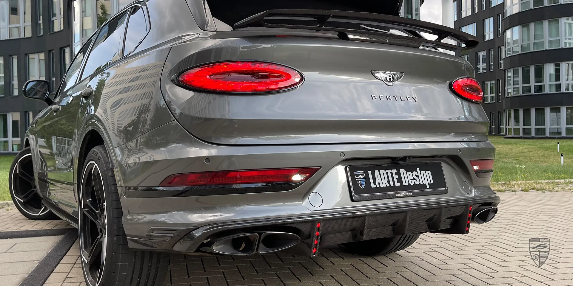 2022 Bentley Bentayga tuning kit review illustration from customer in Germany