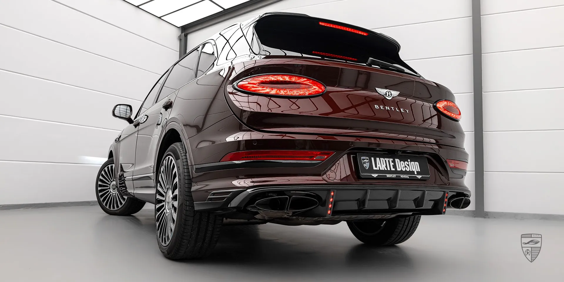 2024 Bentley Bentayga aerokit review illustration from customer in Germany