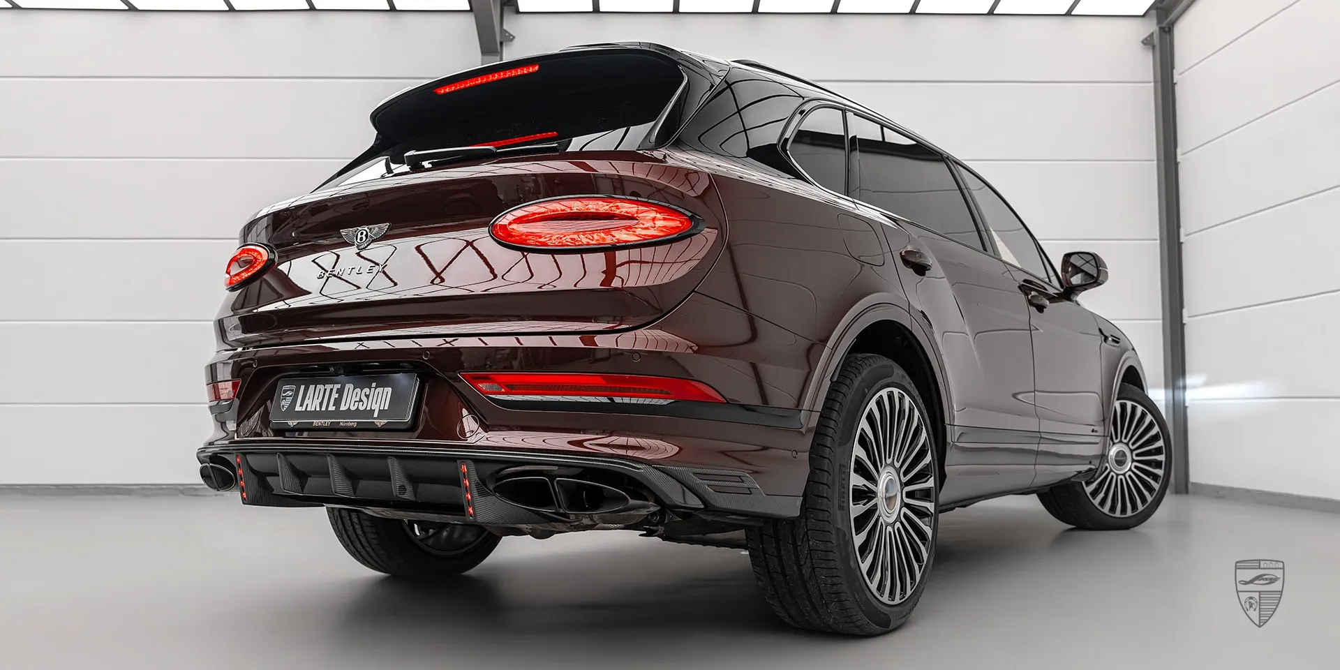 2024 Bentley Bentayga upgrade kit review illustration from customer in Germany