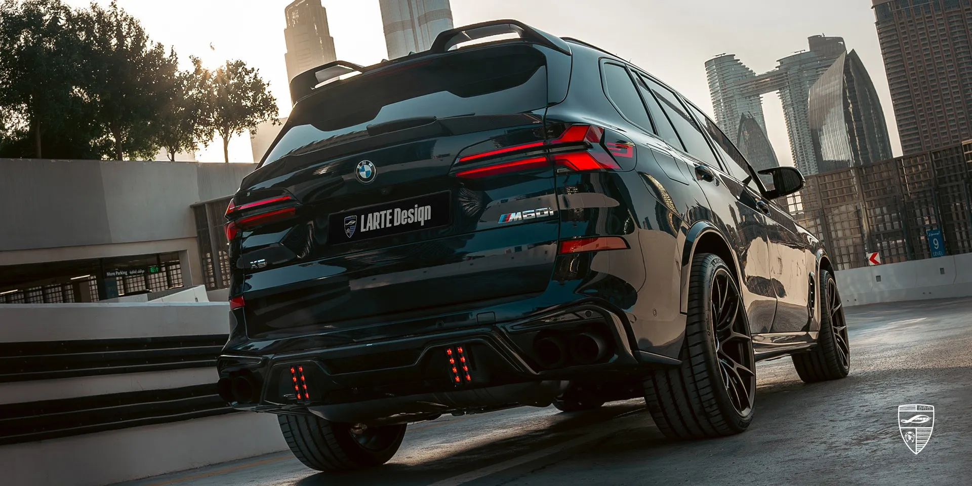 2026 BMW X5 G05 Facelift aerokit review illustration from customer in Dubai