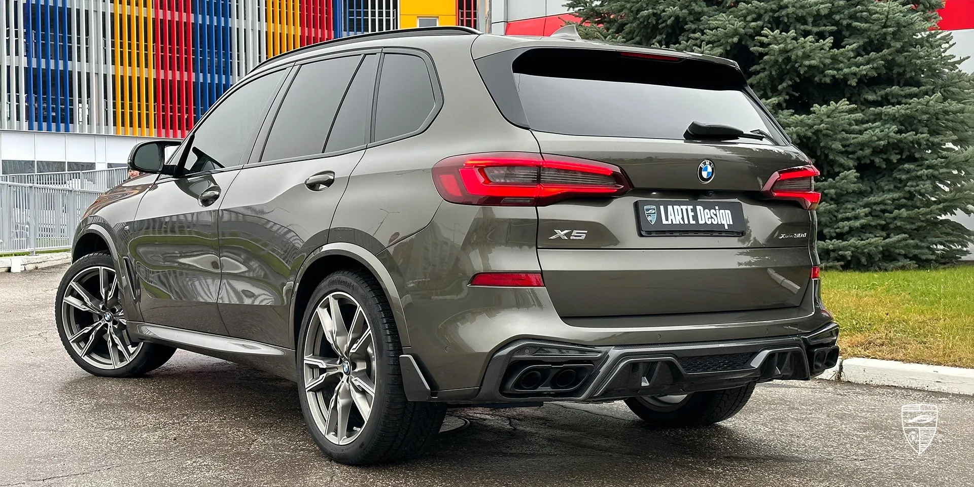 2023 BMW X5 G05 lip kit review illustration from customer in Bulgaria