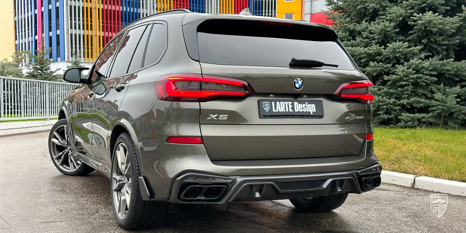 2023 BMW X5 G05 upgrade kit review illustration from customer in Bulgaria