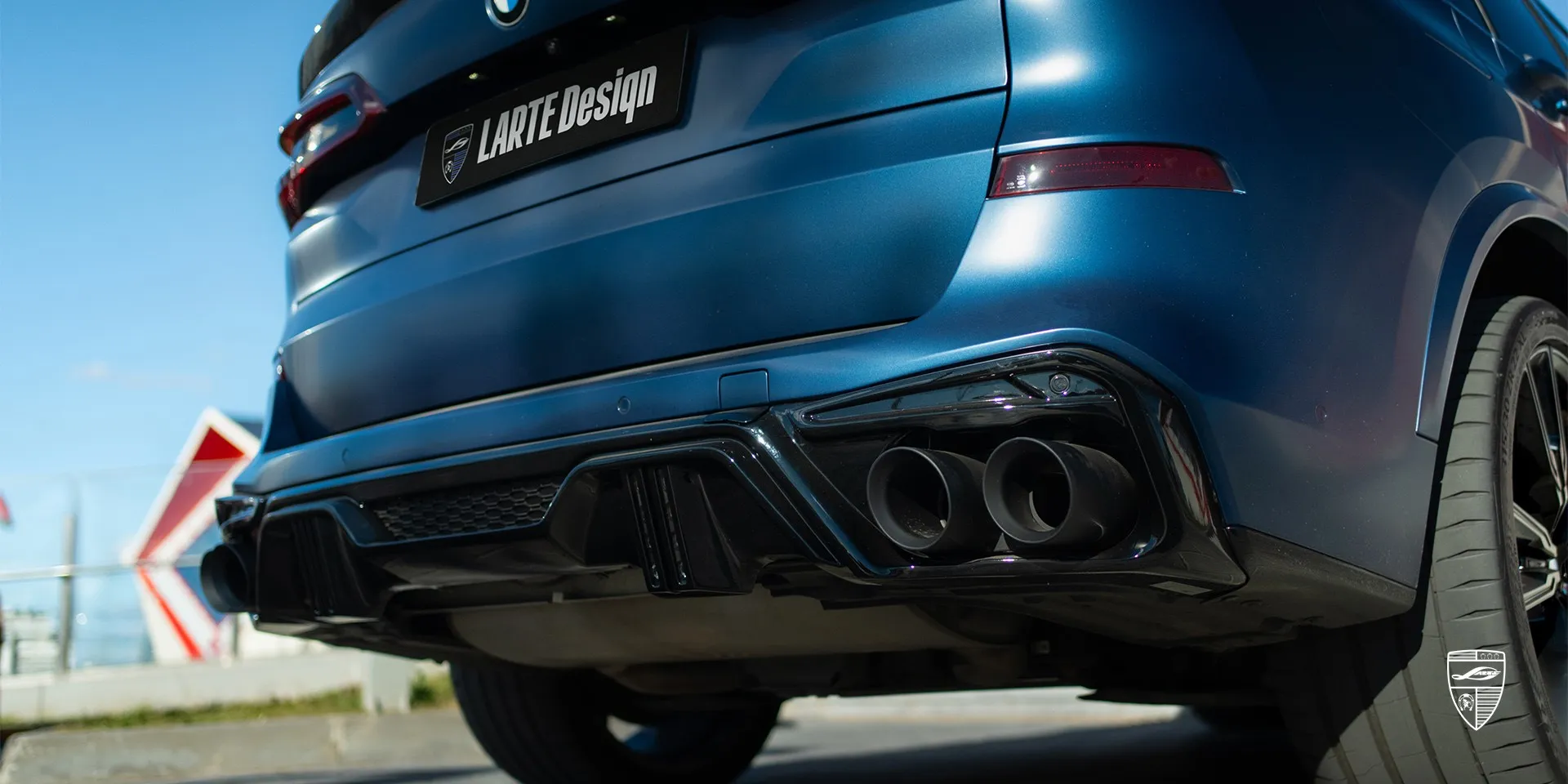 2021 BMW X5 G05 tuning kit review illustration from customer in Slovakia