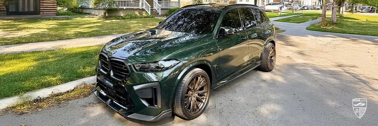 2026 BMW X5M F95 Facelift body kit review illustration from customer in USA