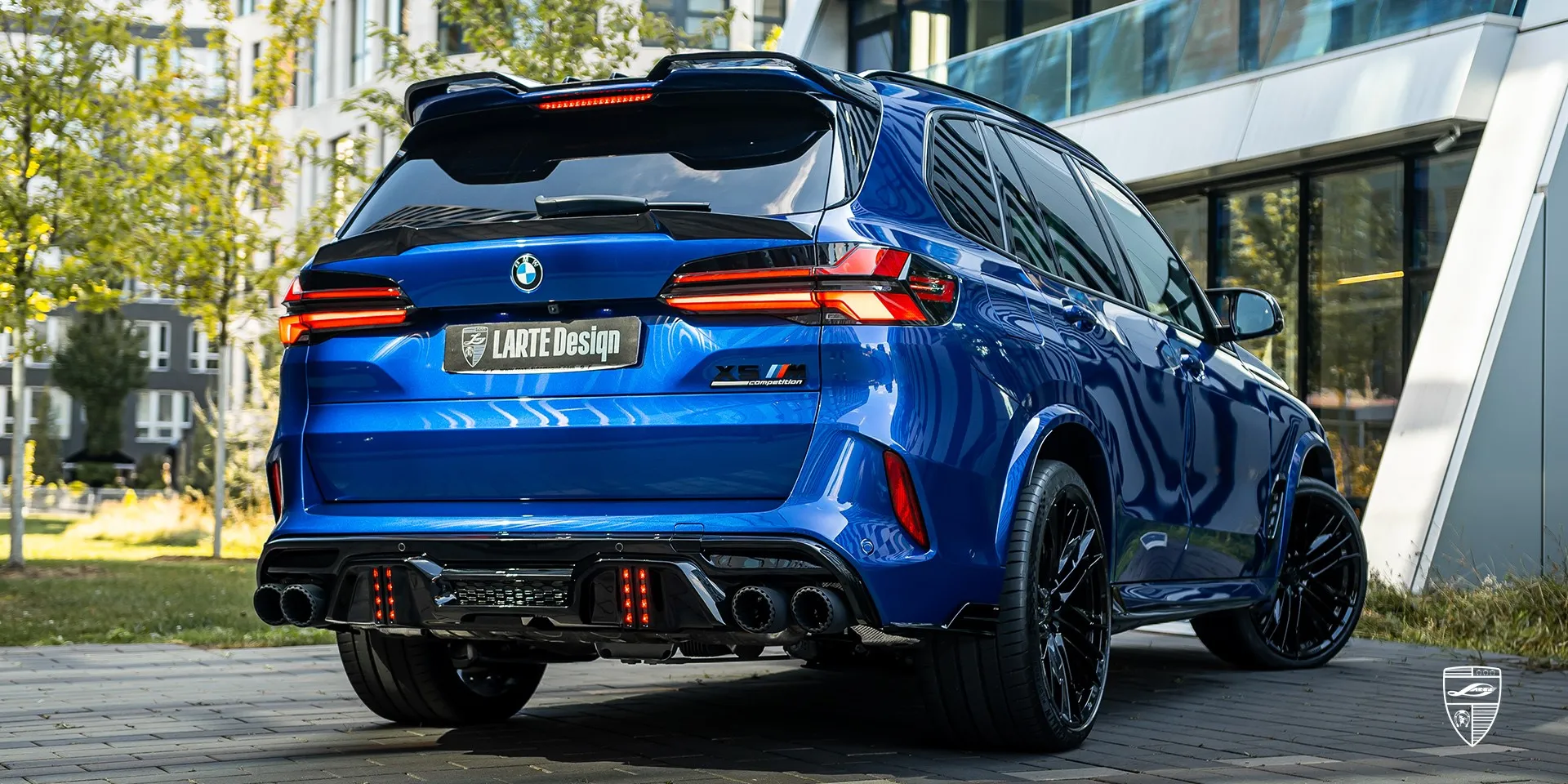 2026 BMW X5M F95 Facelift upgrade review illustration from customer in Geneva