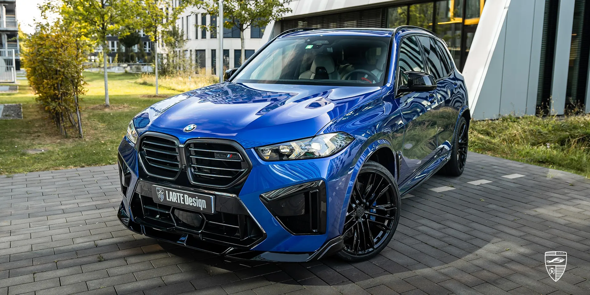 2026 BMW X5M F95 Facelift appearance package review illustration from customer in Geneva