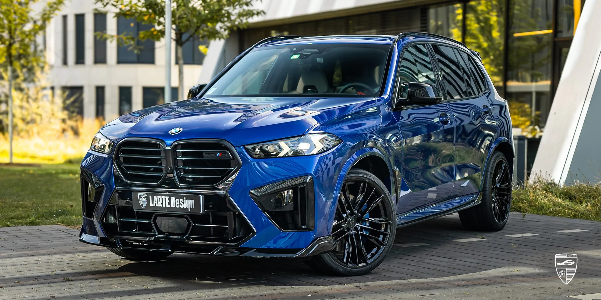 2026 BMW X5M F95 Facelift conversion review illustration from customer in Geneva