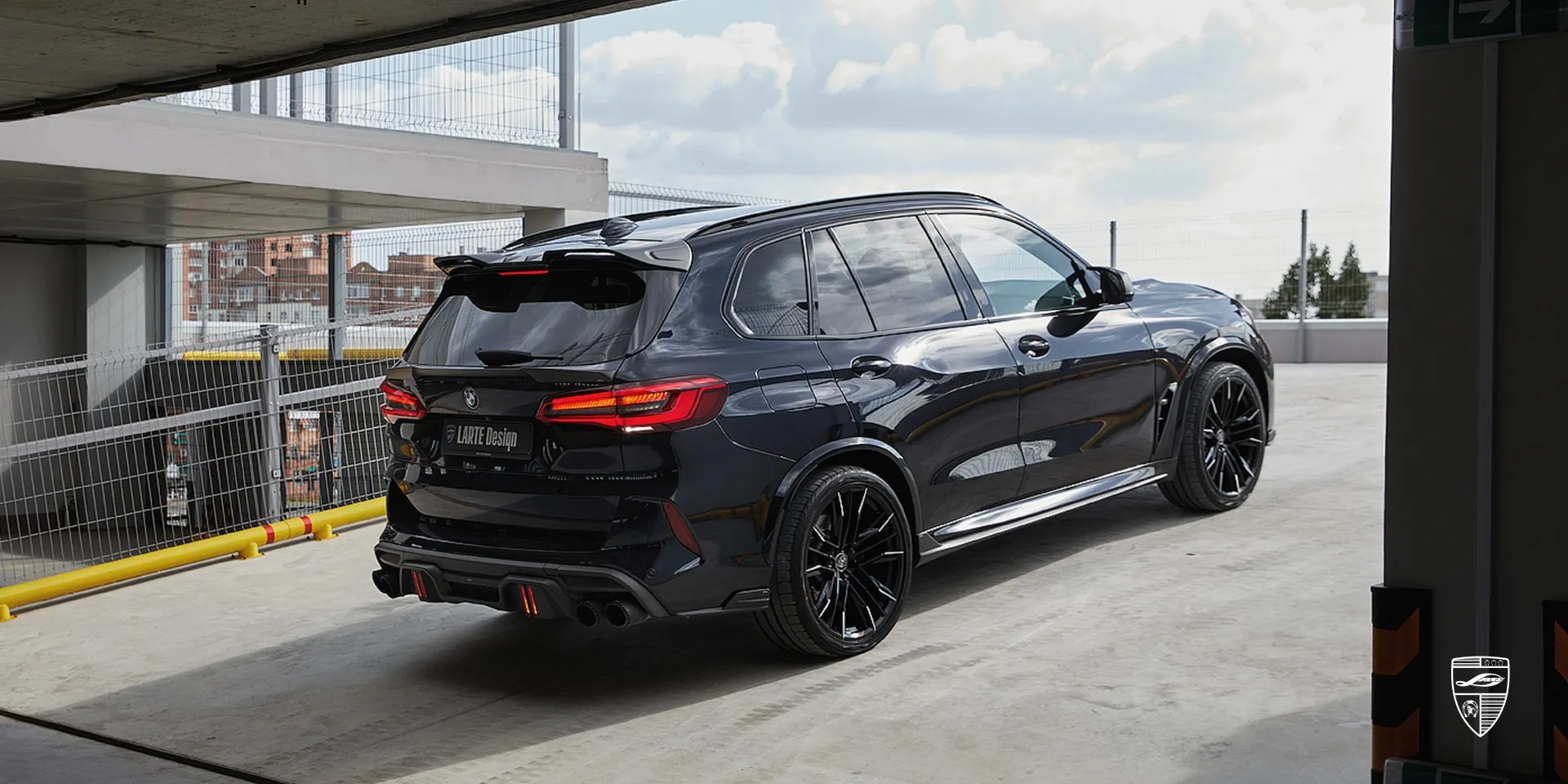 2022 BMW X5M F95 upgrade review illustration from customer in Germany