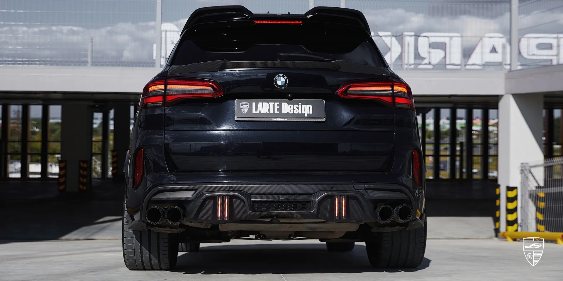 2022 BMW X5M F95 appearance package review illustration from customer in Germany
