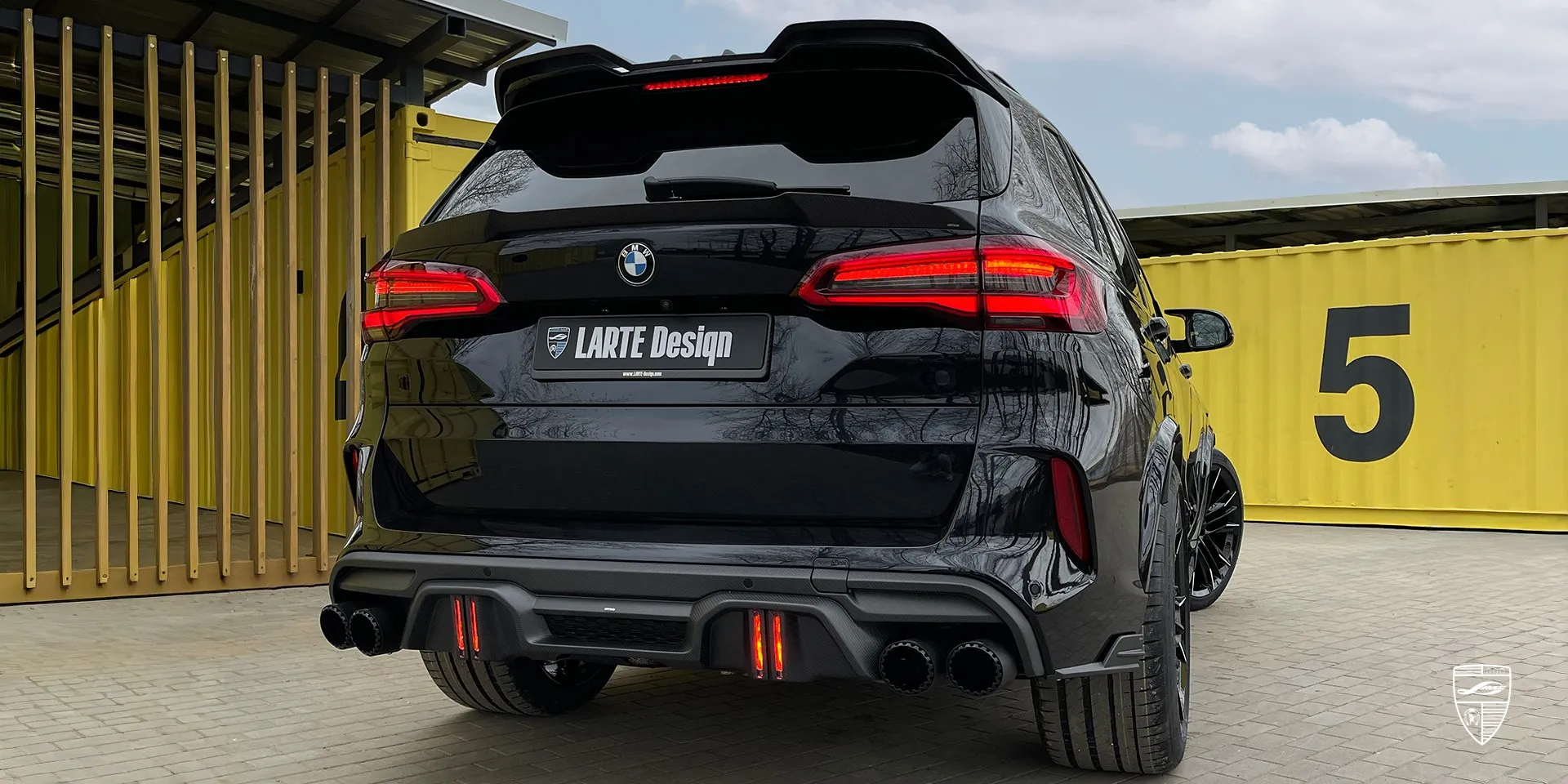 2023 BMW X5M F95 tuning review illustration from customer in Germany