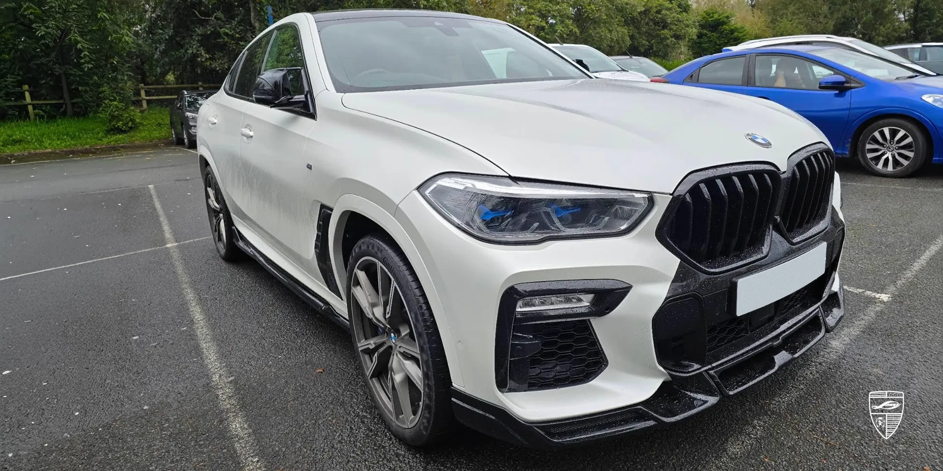 2024 BMW X6 G06 Frontlippe Upgrade – Erfahrungsfoto aus USA