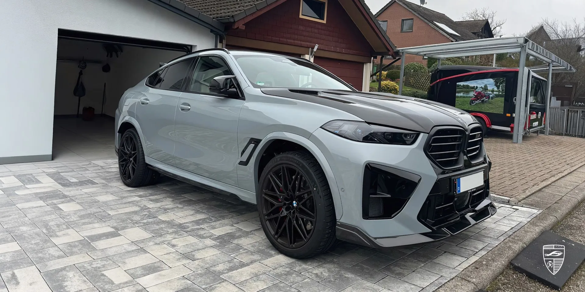 BMW X6M F96 Facelift Upgrade Kit – Erfahrungsbild 2026 BMW X6M F96 Facelift Upgrade Kit – Erfahrungsfoto aus Deutschland