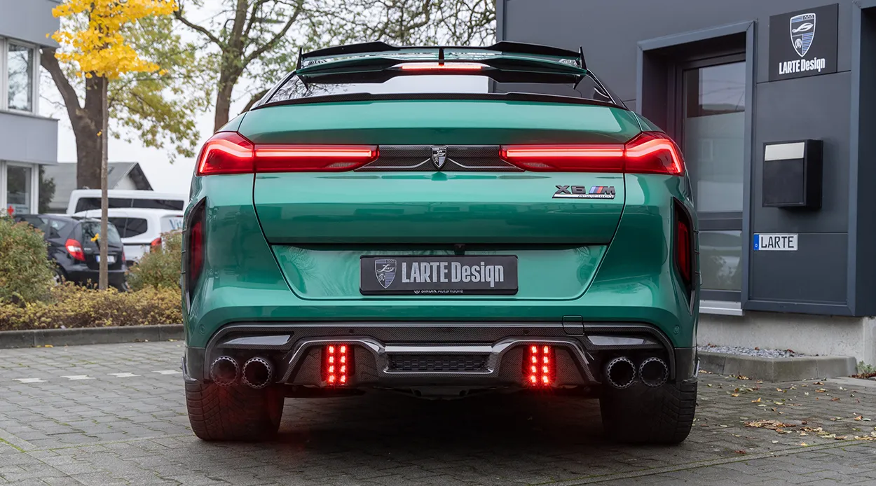 BMW X6M F96 Facelift Redesign – Kundenfoto 2026 BMW X6M F96 Facelift Redesign – Kundenrückmeldung aus Rumänien