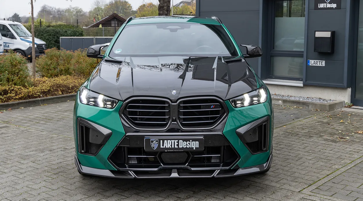 BMW X6M F96 Facelift Redesign – Kundenfoto 2026 BMW X6M F96 Facelift Redesign – Kundenrückmeldung aus Rumänien