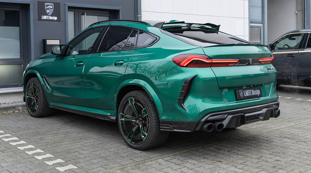 BMW X6M F96 Facelift Redesign – Kundenfoto 2026 BMW X6M F96 Facelift Redesign – Kundenrückmeldung aus Rumänien