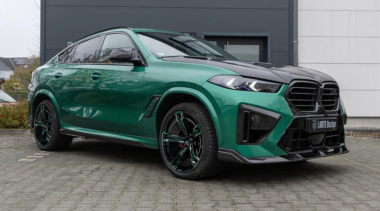 BMW X6M F96 Facelift Redesign – Kundenfoto 2026 BMW X6M F96 Facelift Redesign – Kundenrückmeldung aus Rumänien