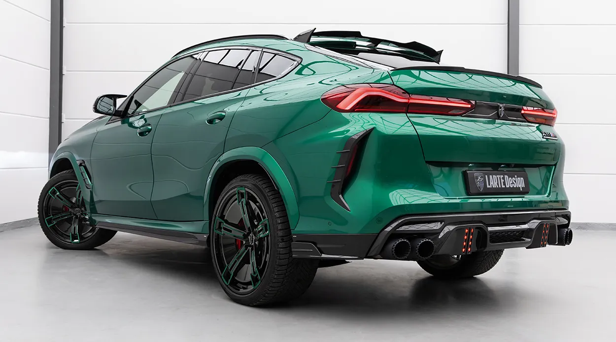BMW X6M F96 Facelift Redesign – Kundenfoto 2026 BMW X6M F96 Facelift Redesign – Kundenrückmeldung aus Rumänien
