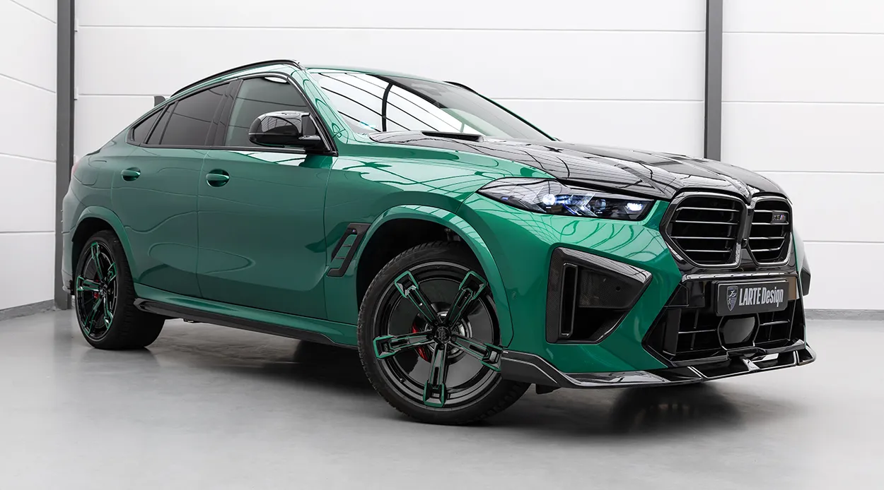 BMW X6M F96 Facelift Redesign – Kundenfoto 2026 BMW X6M F96 Facelift Redesign – Kundenrückmeldung aus Rumänien
