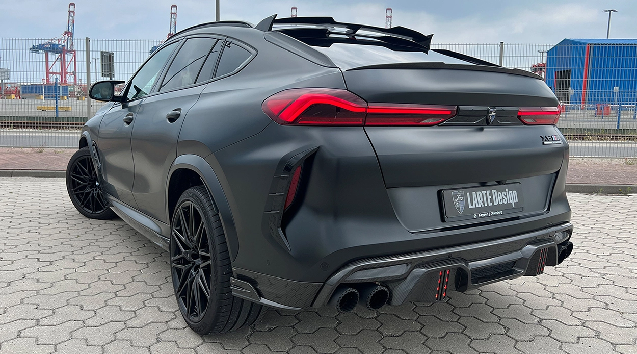 2026 BMW X6M F96 Facelift redesign review illustration from customer in Germany