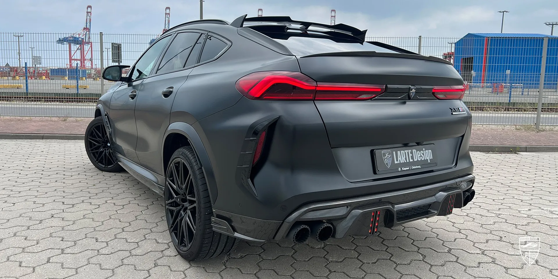 2026 BMW X6M F96 Facelift upgrade review illustration from customer in Germany