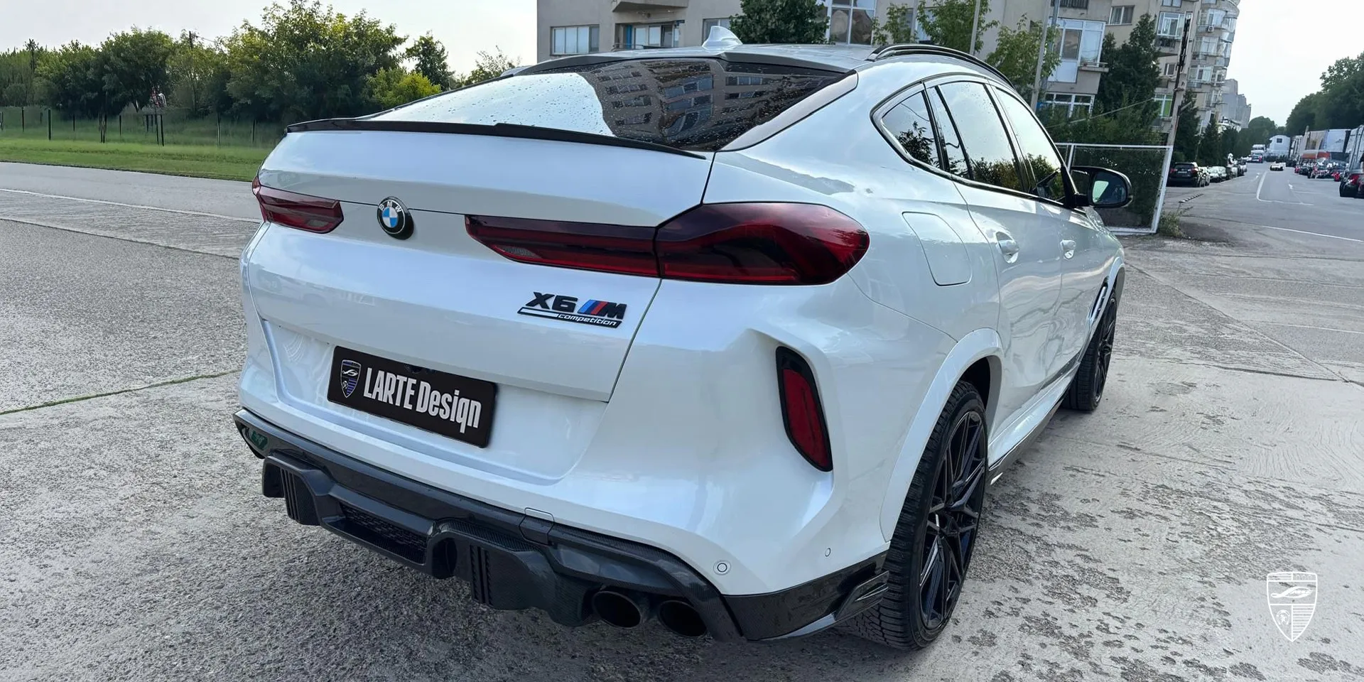 2026 BMW X6M F96 Facelift conversion review illustration from customer in Romania