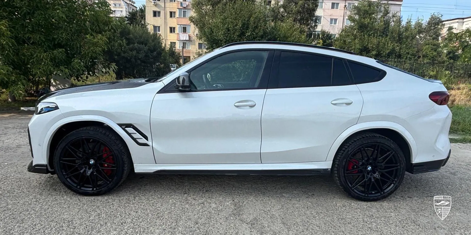 2026 BMW X6M F96 Facelift upgrade kit review illustration from customer in Romania