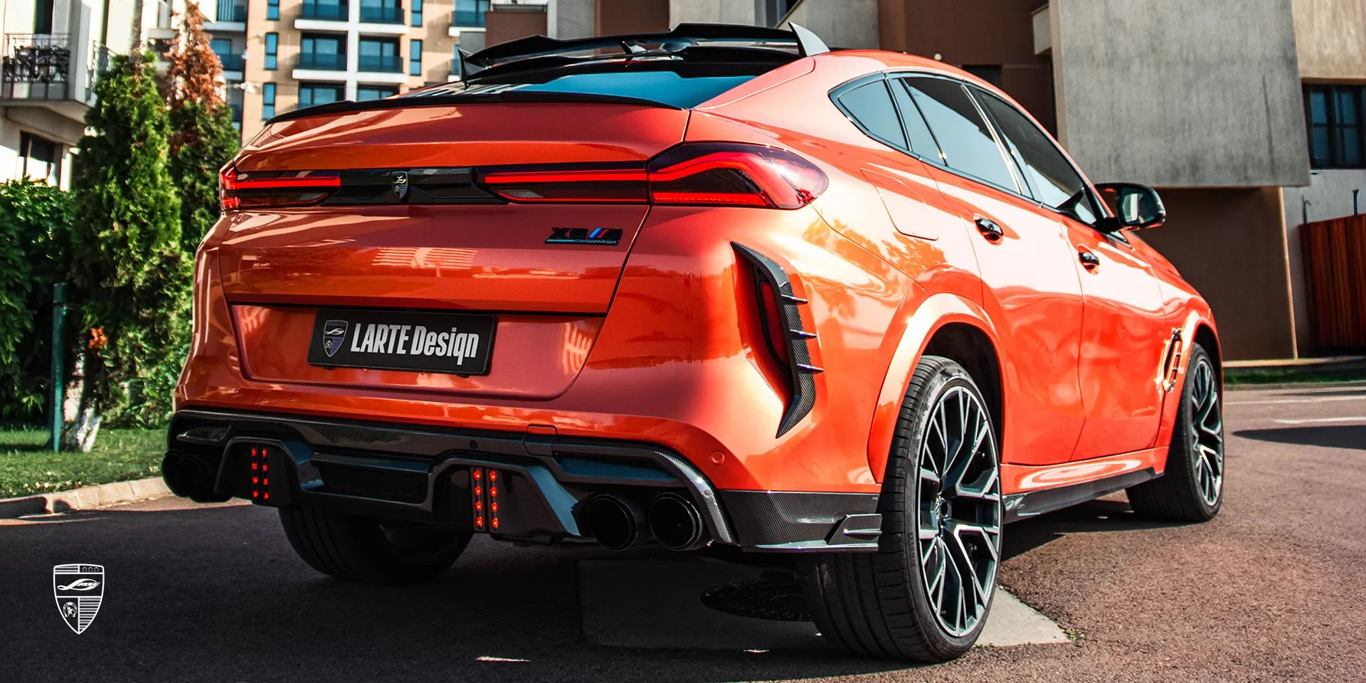 2025 BMW X6M Competition F96 Aerokit – Kundenfoto aus die Rumänien