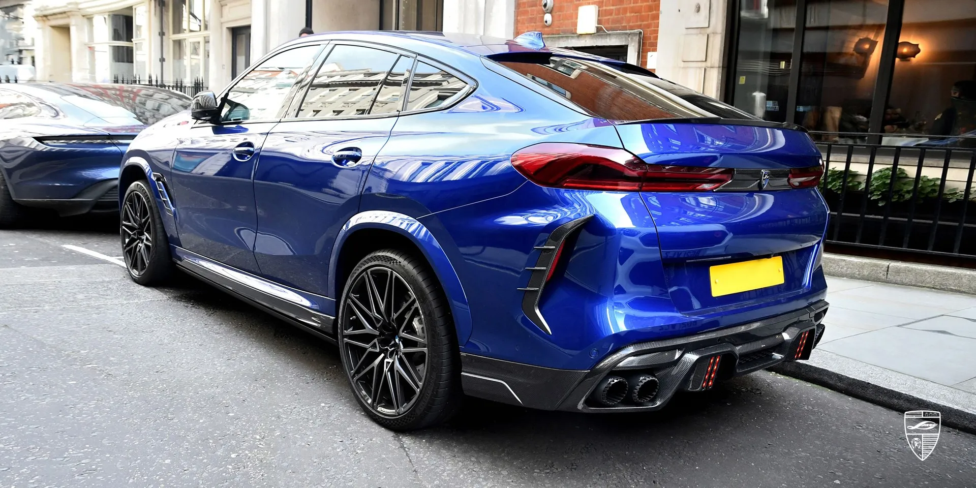 BMW X6M F96 lip kit review illustration 2022 BMW X6M F96 lip kit review illustration from customer in United Kingdom