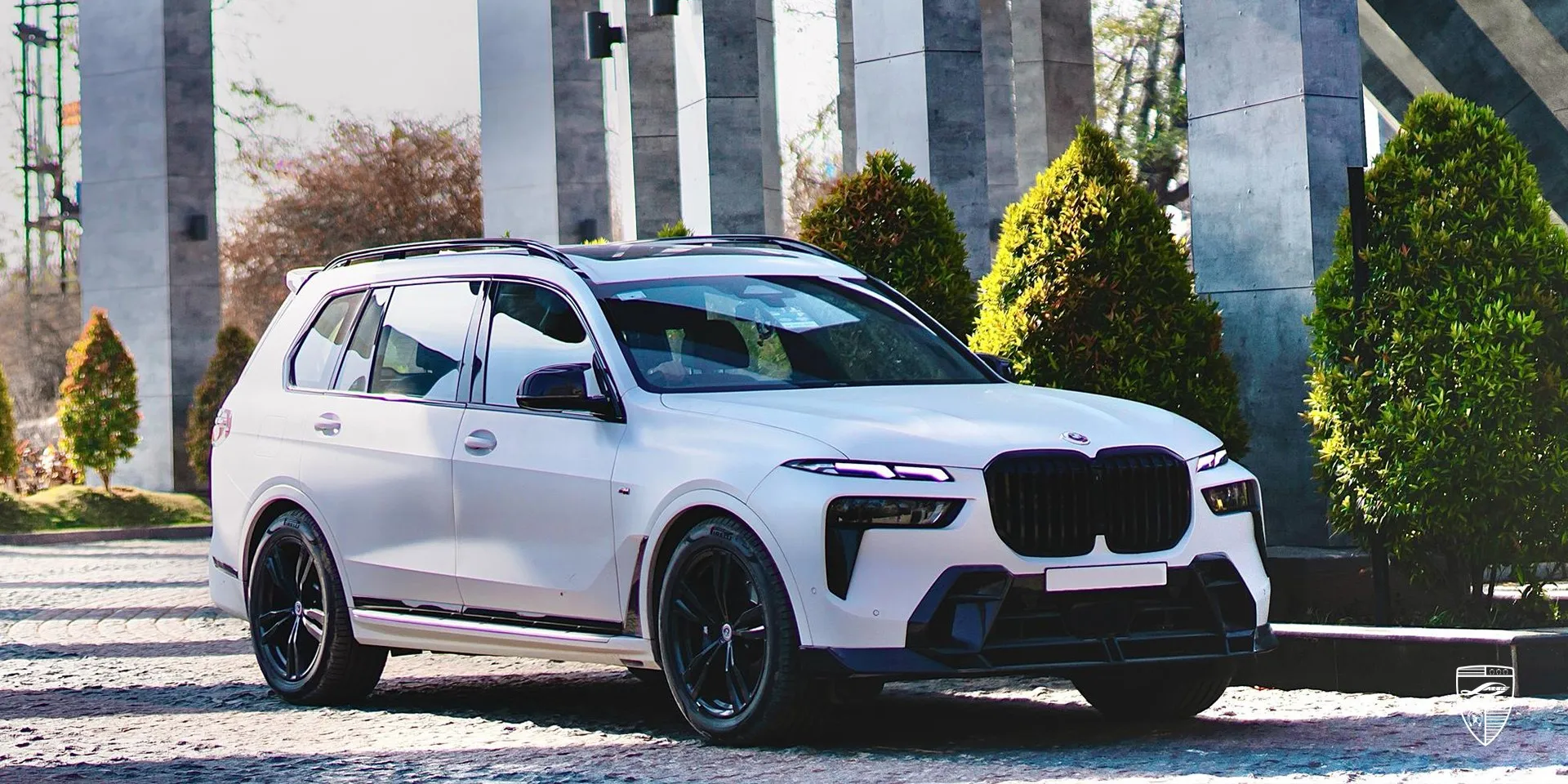 2026 BMW X7 G07 lip kit review illustration from customer in India