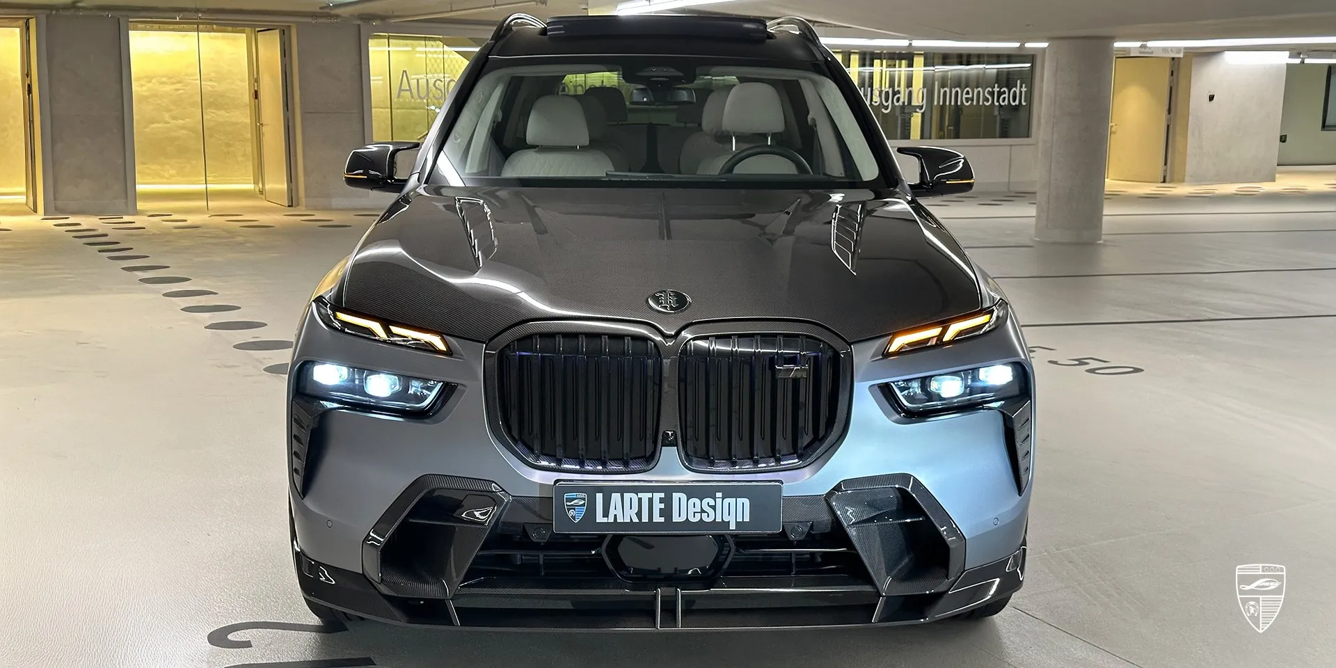 2026 BMW X7 G07 lip kit review illustration from customer in Austria