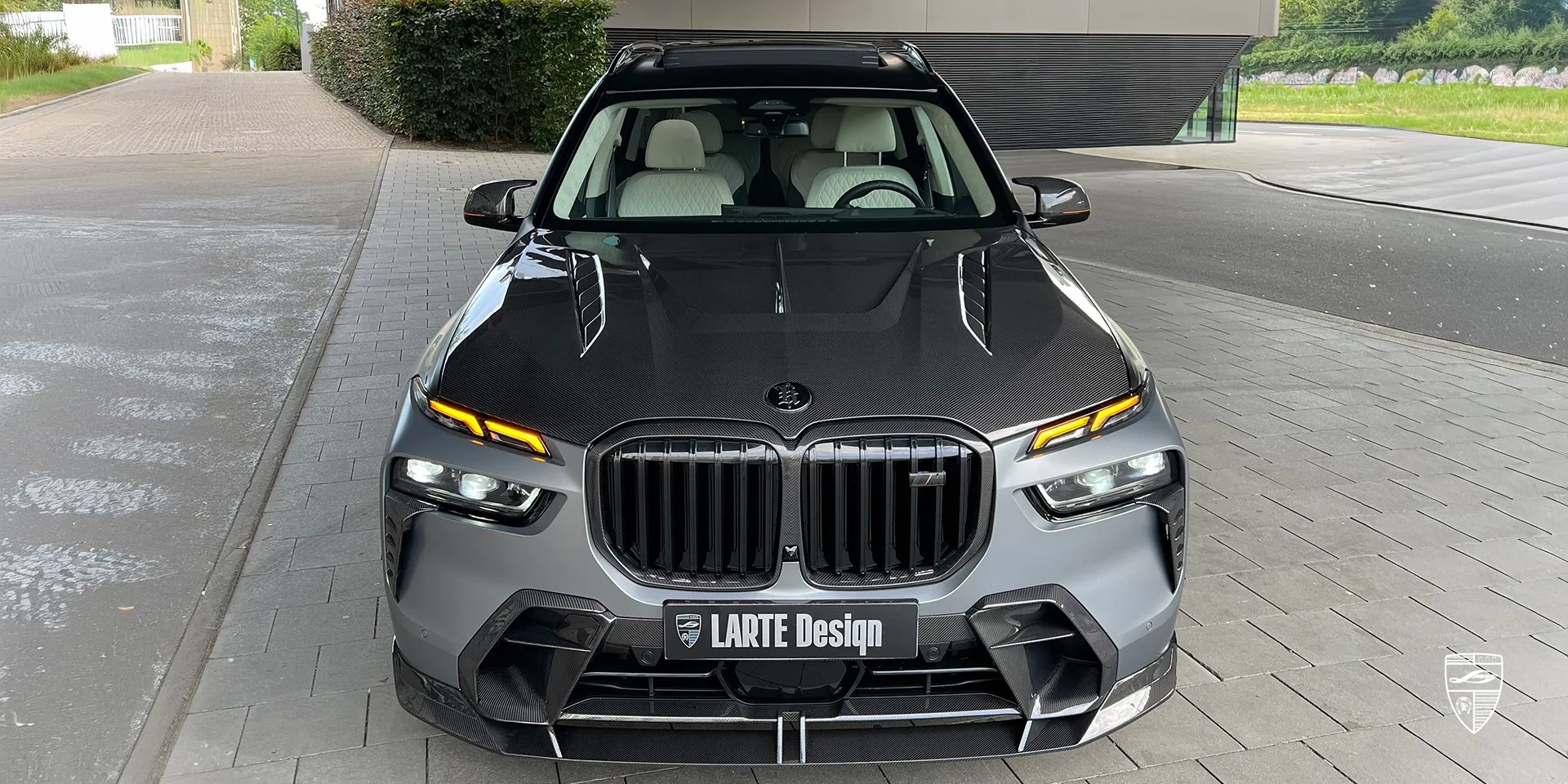 2026 BMW X7 G07 aerokit review illustration from customer in Austria