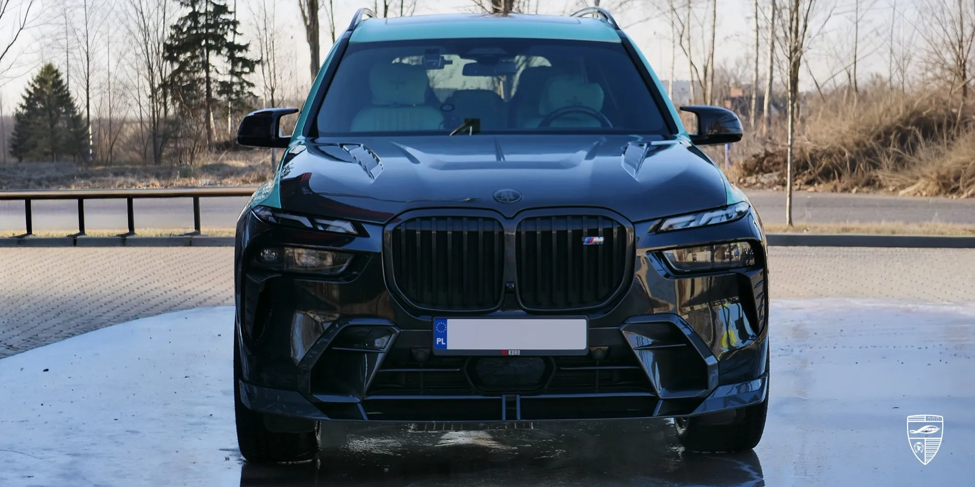 2026 BMW X7 G07 aerokit review illustration from customer in Poland