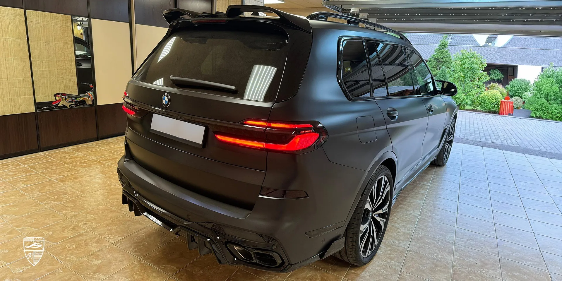 2026 BMW X7 G07 upgrade kit review illustration from customer in Romania