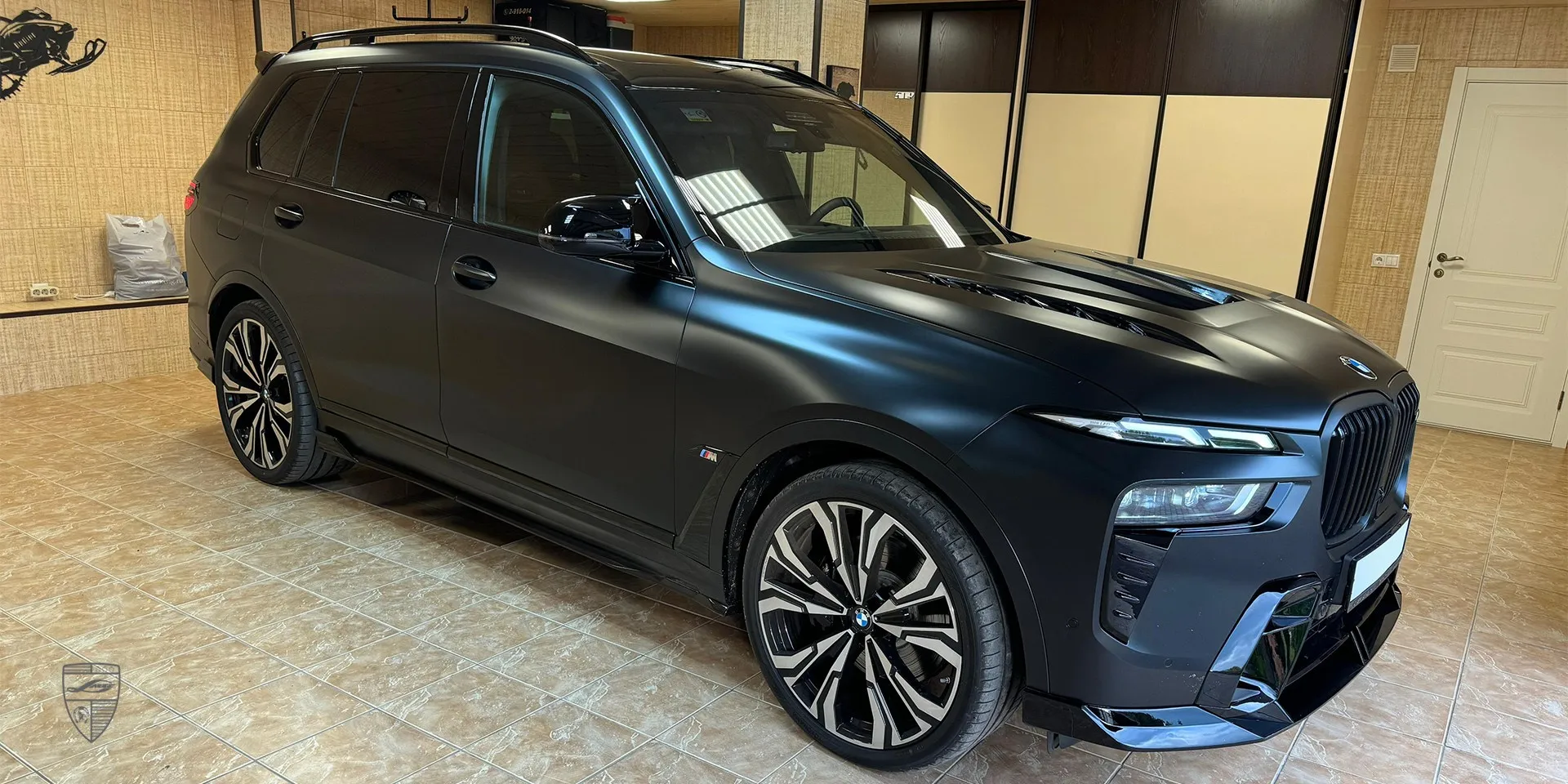 2026 BMW X7 G07 lip kit review illustration from customer in Romania