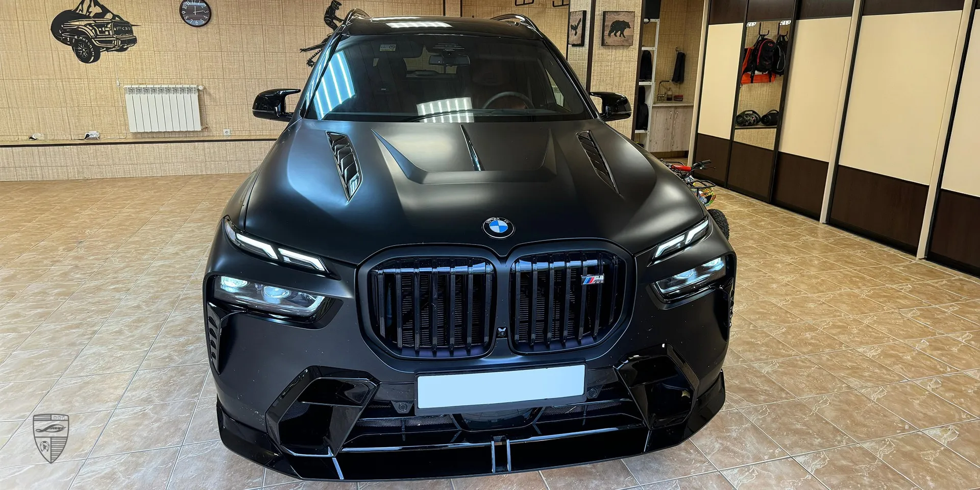 2026 BMW X7 G07 aerokit review illustration from customer in Romania