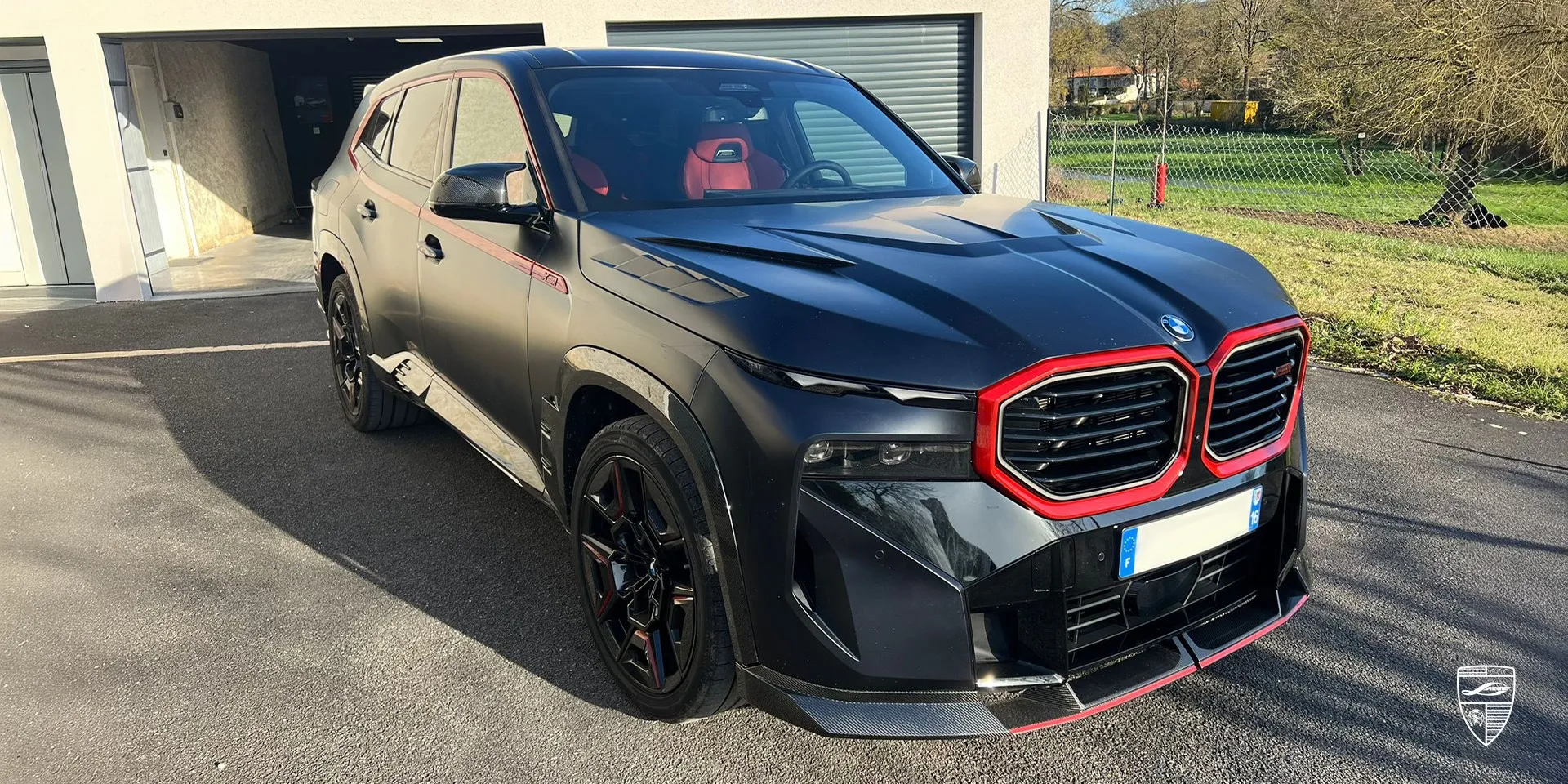 BMW XM G09 lip kit review illustration 2026 BMW XM G09 lip kit review illustration from customer in France