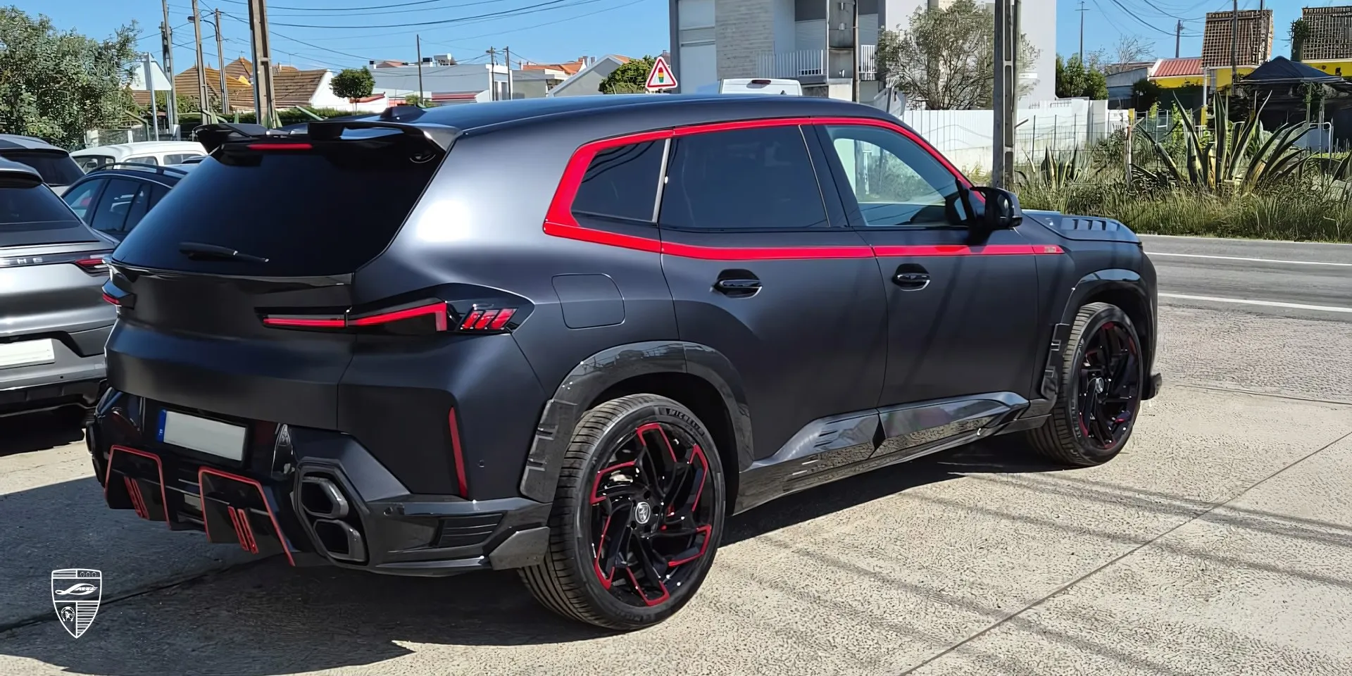 BMW XM G09 Lip Kit – Kundenfoto 2026 BMW XM G09 Lip Kit – Kundenbild aus Portugal