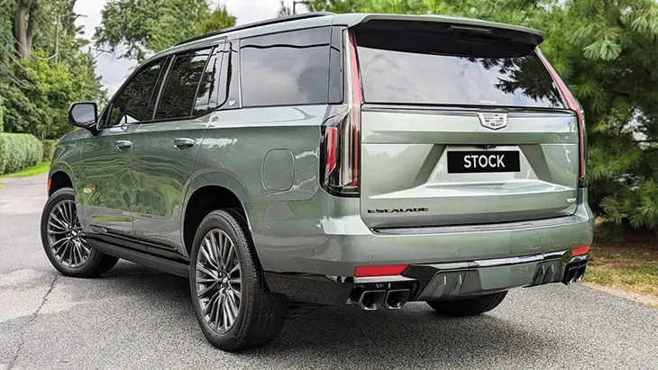2026 Cadillac Escalade V-ESV redesign review illustration from customer in Poland