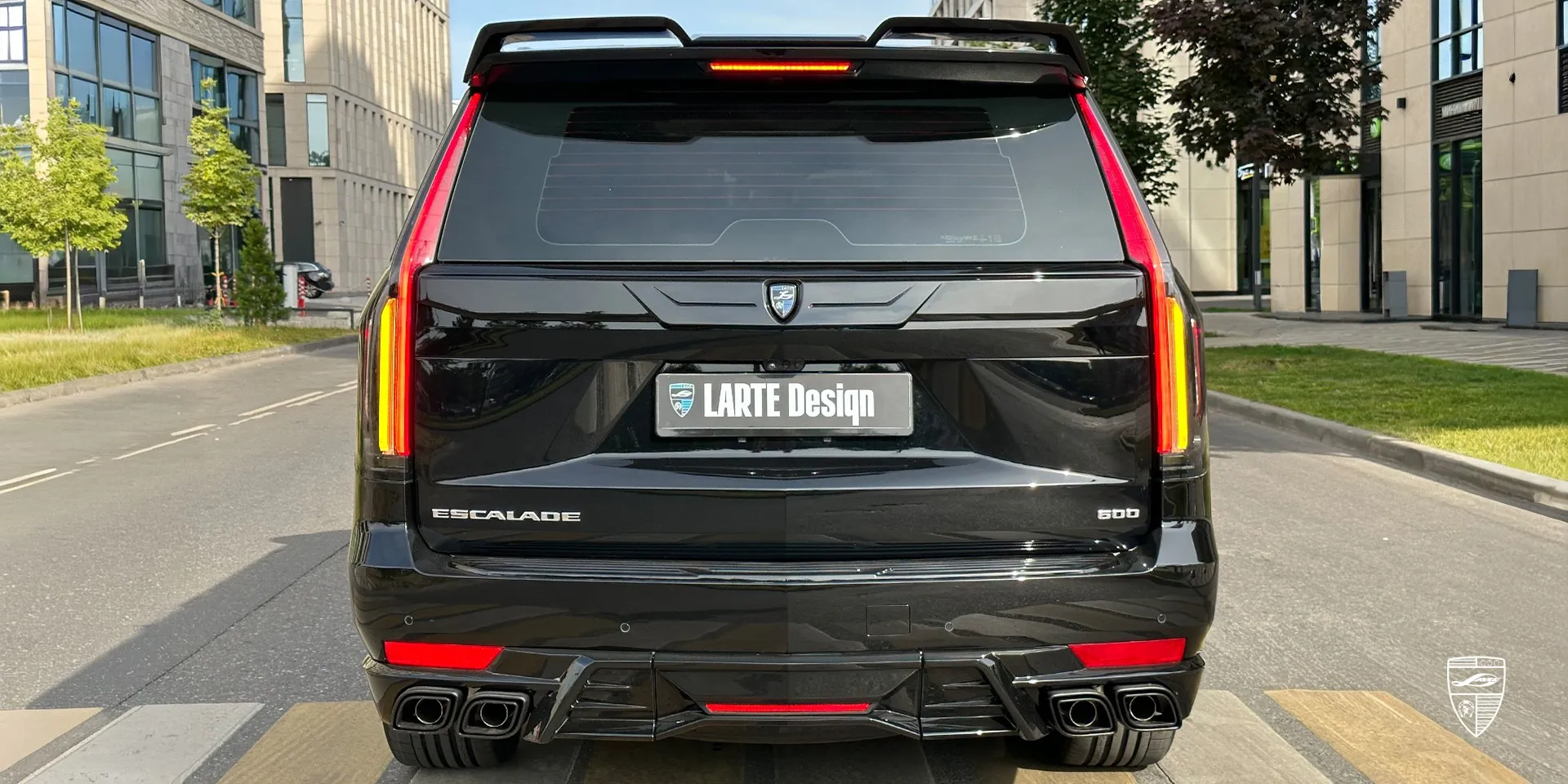 2023 Cadillac Escalade ESV GMT 1XX tuning review illustration from customer in Germany