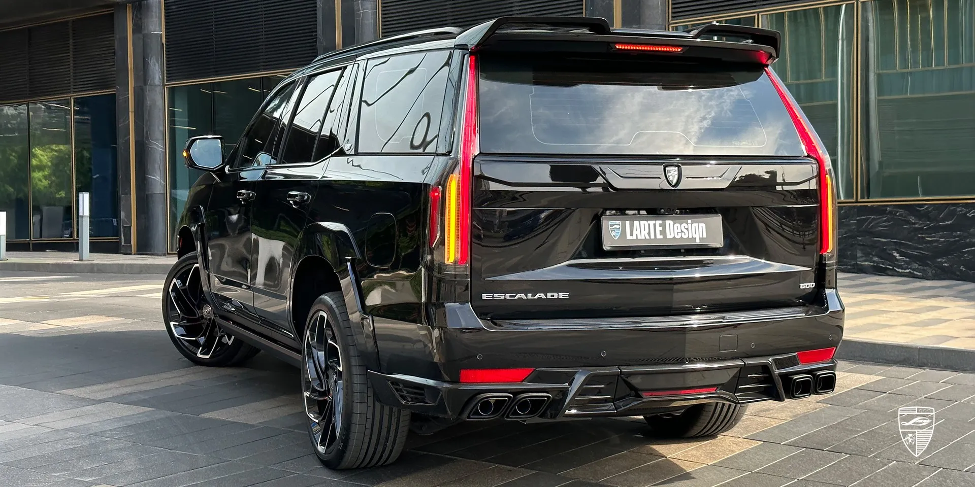 2023 Cadillac Escalade ESV GMT 1XX upgrade kit review illustration from customer in Germany