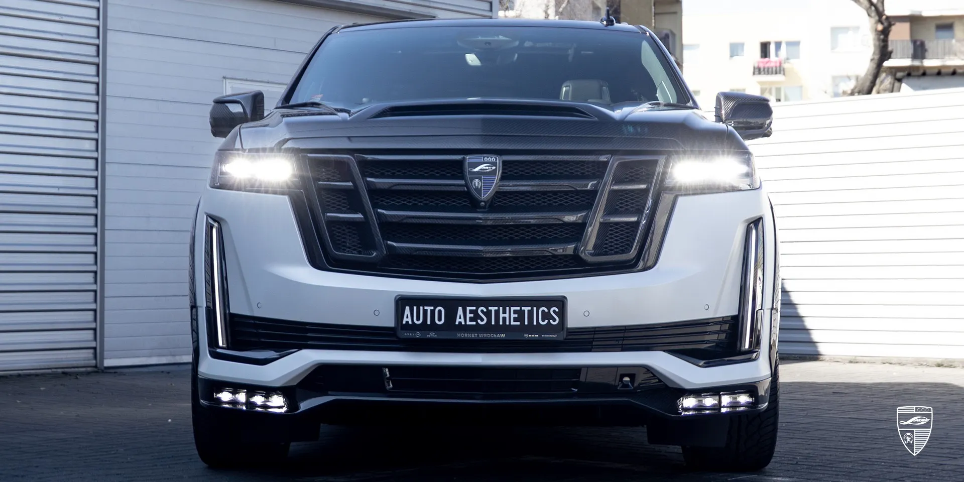 2024 Cadillac Escalade upgrade kit review illustration from customer in Poland