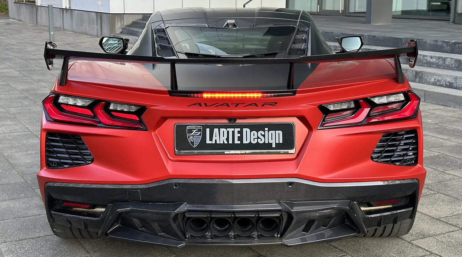 2025 Corvette Stingray C8 redesign review illustration from a customer