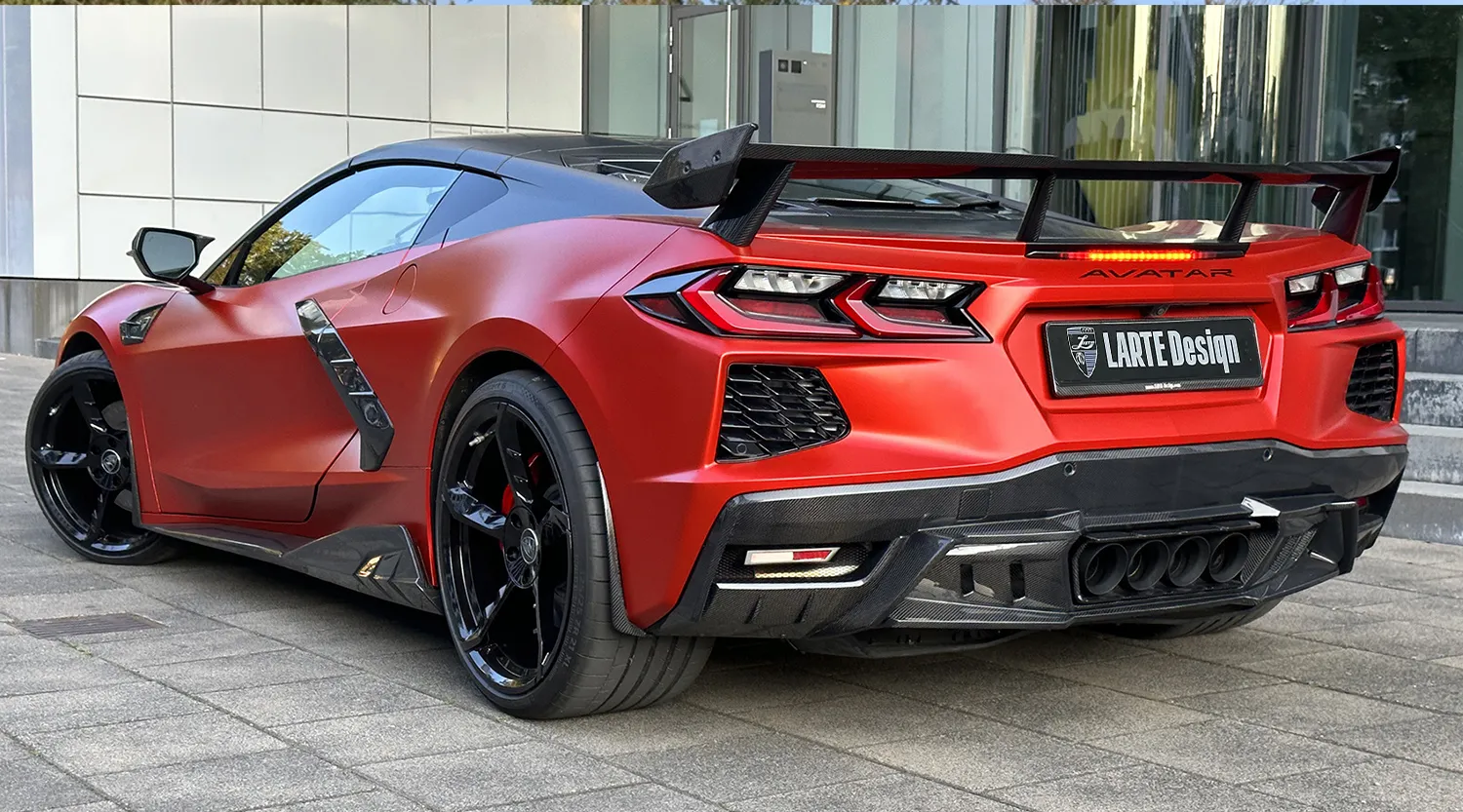 2025 Corvette Stingray C8 redesign review illustration from a customer