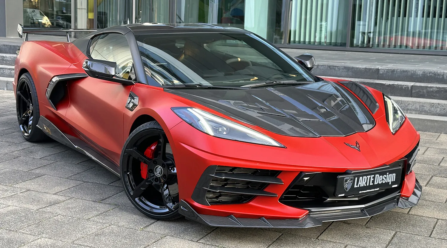 2025 Corvette Stingray C8 redesign review illustration from a customer