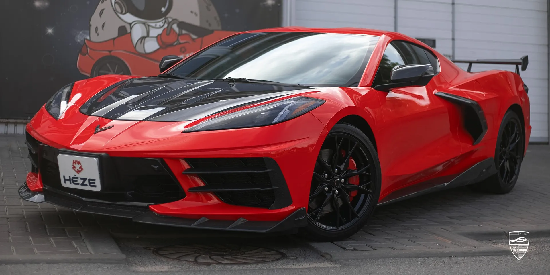 2023 Corvette Stingray C8 upgrade review illustration from customer in Moldova