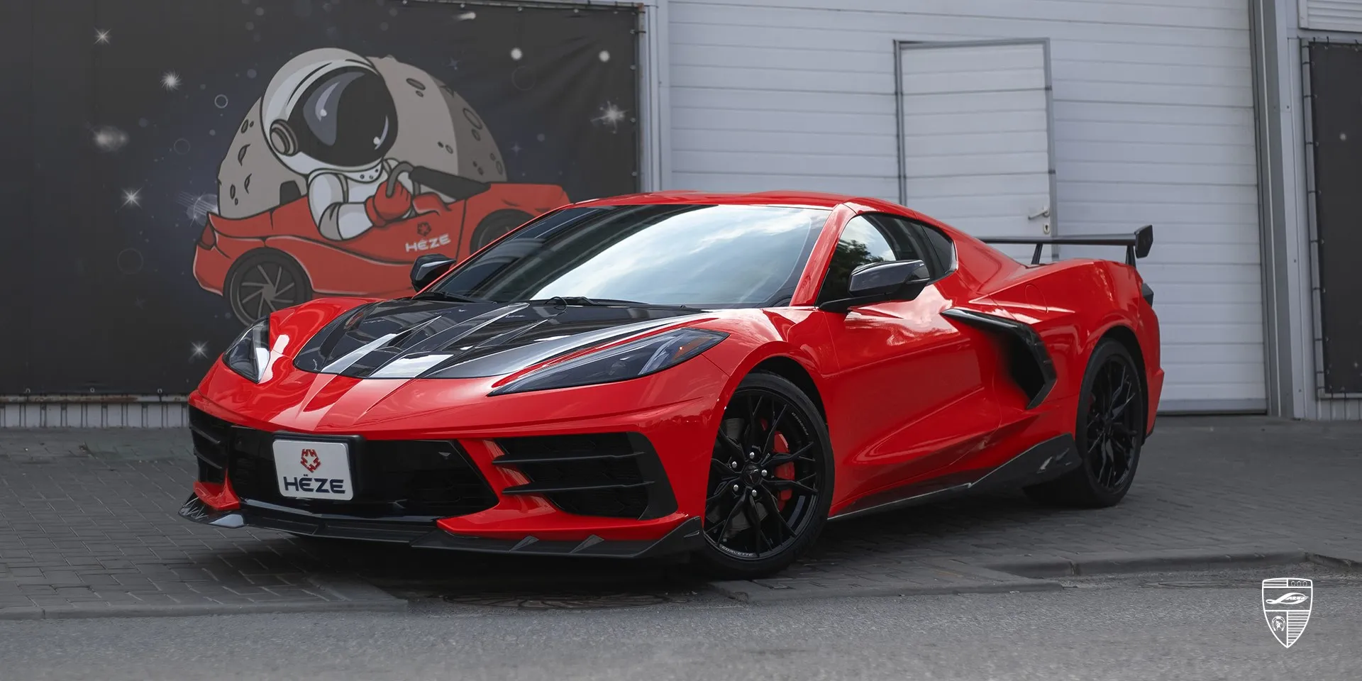 2023 Corvette Stingray C8 tuning kit review illustration from customer in Moldova